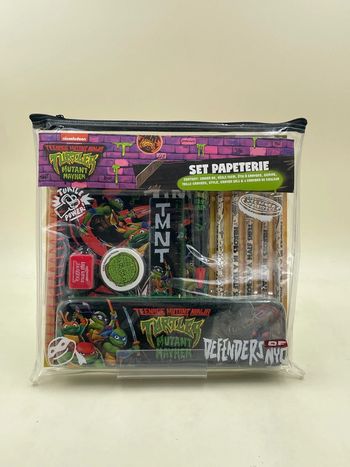 Coffret set papeterie Teenage mutant Ninja Turtles Mutant Mayhem neuf