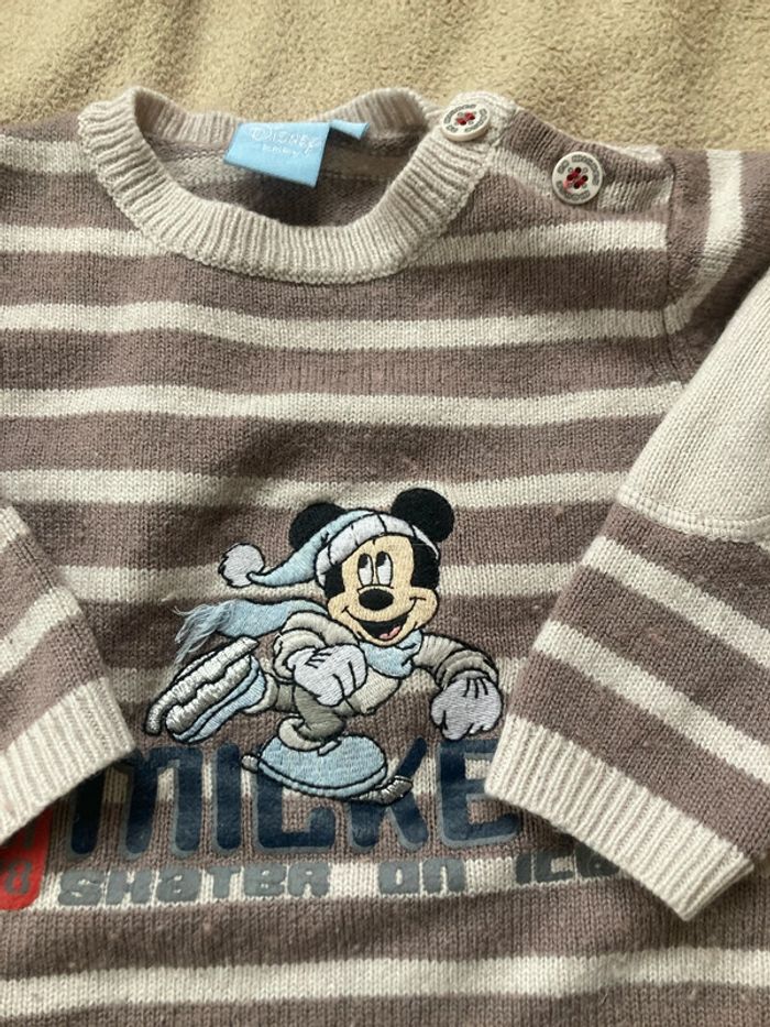 Pull garçon 23 mois Disney 2 ans Mickey - photo numéro 2
