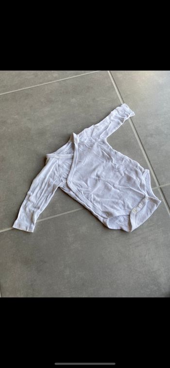 Body ventral manches longues Kitchoun mixte 3 mois