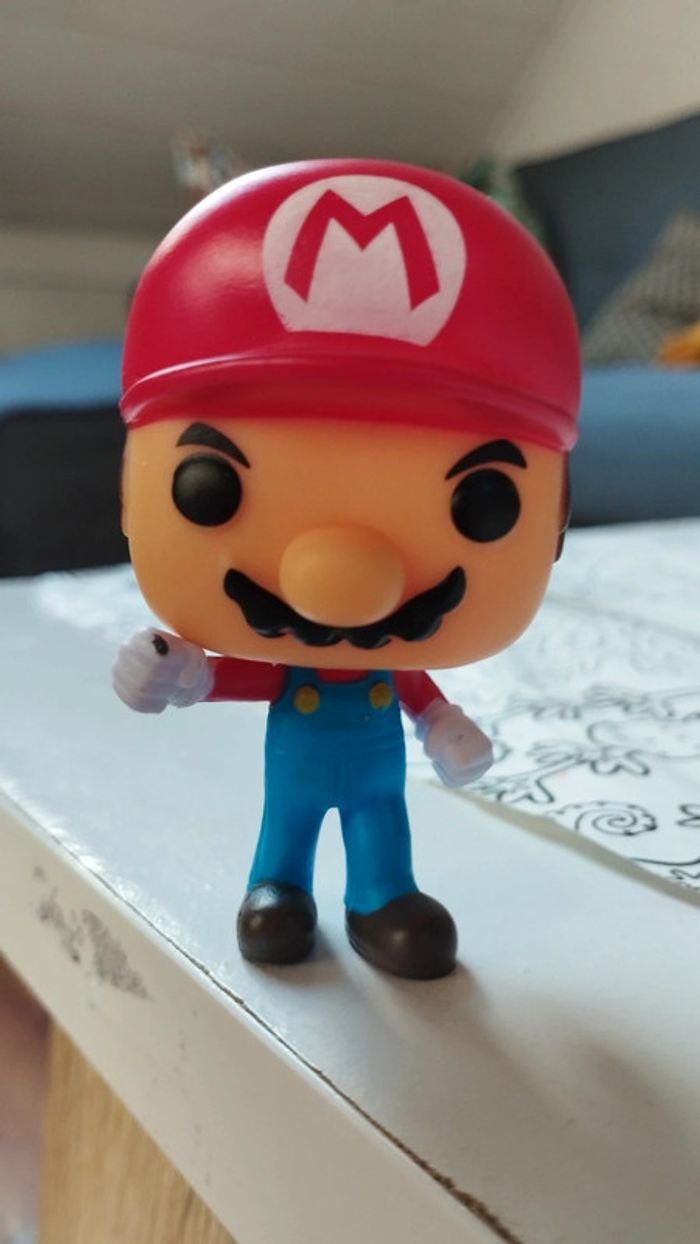 Figurine cartoon neuve Mario monde de Nintendo