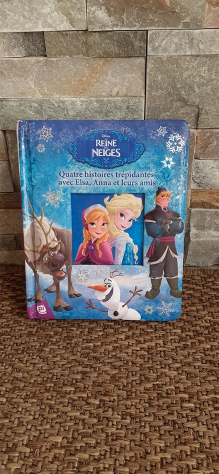Lot de 2 livres Reine des neiges et CD - photo numéro 2
