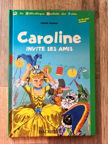 Livre enfant « Caroline invite ses amis »