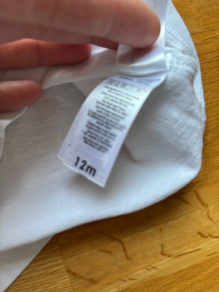 T-shirt MC tex 12 mois garçon - photo numéro 2