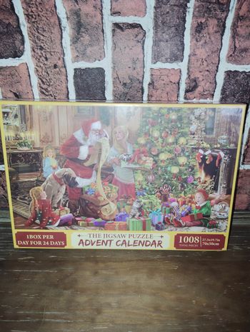 Calendrier de l'avent puzzle de Noël