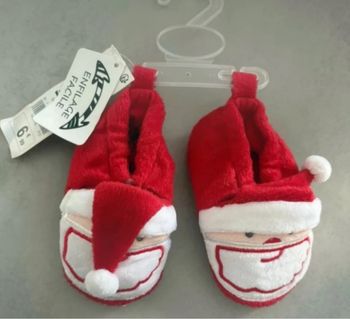 Chaussons de Noël bébé garçon neuf
