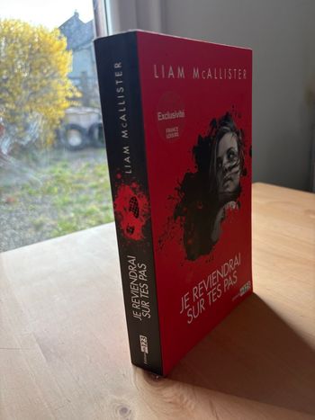 Livre Je reviendrai sur tes pas – Liam McAllister – livre/roman, bon état