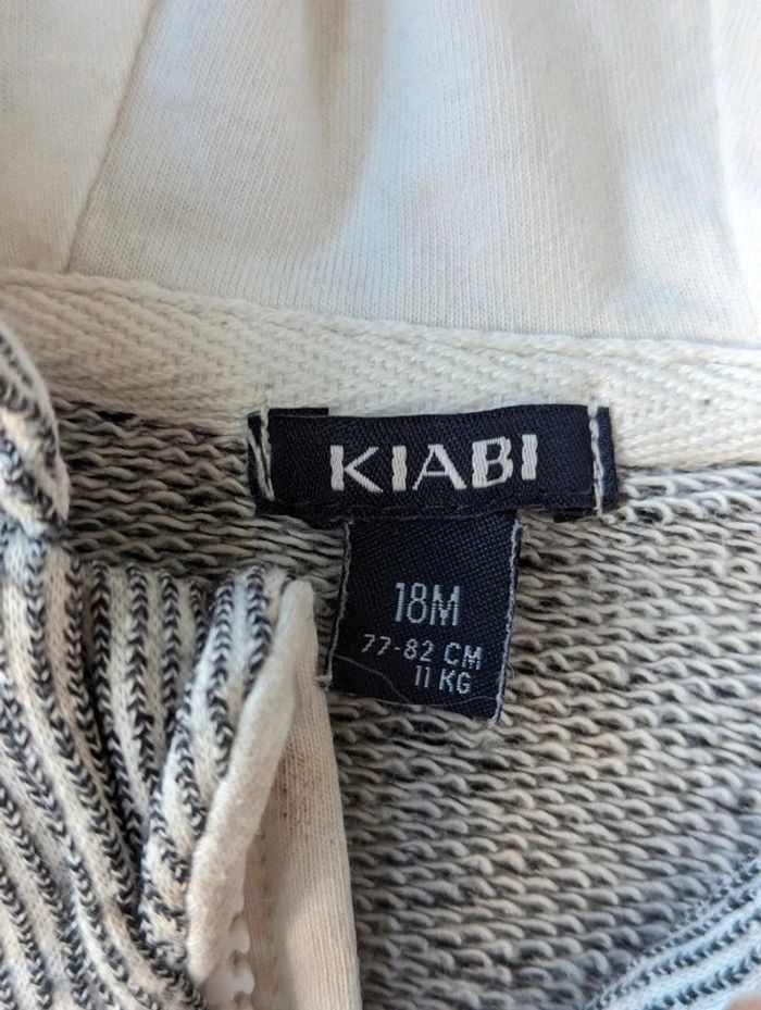 Sweat zippé épais 18 mois - photo numéro 3