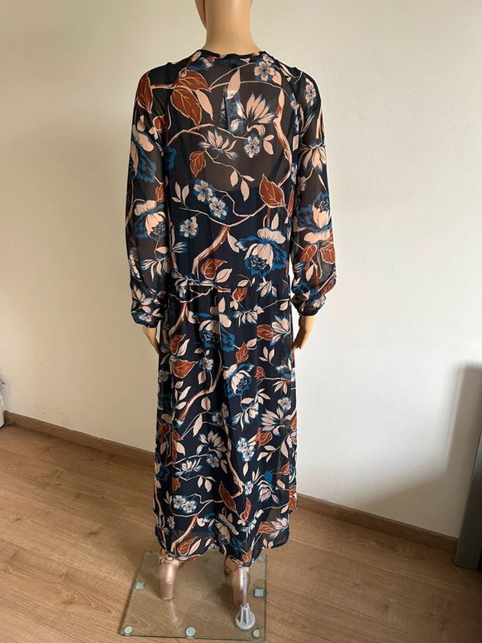 Robe longue imprimée fleurie neuve Etam taille 38 (valeur 70€) - photo numéro 9