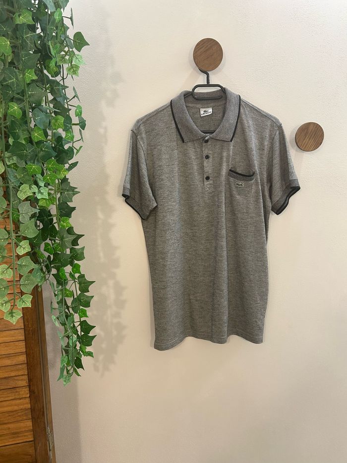 Polo Lacoste gris