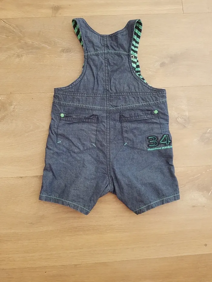 Salopette short 9 mois - photo numéro 5