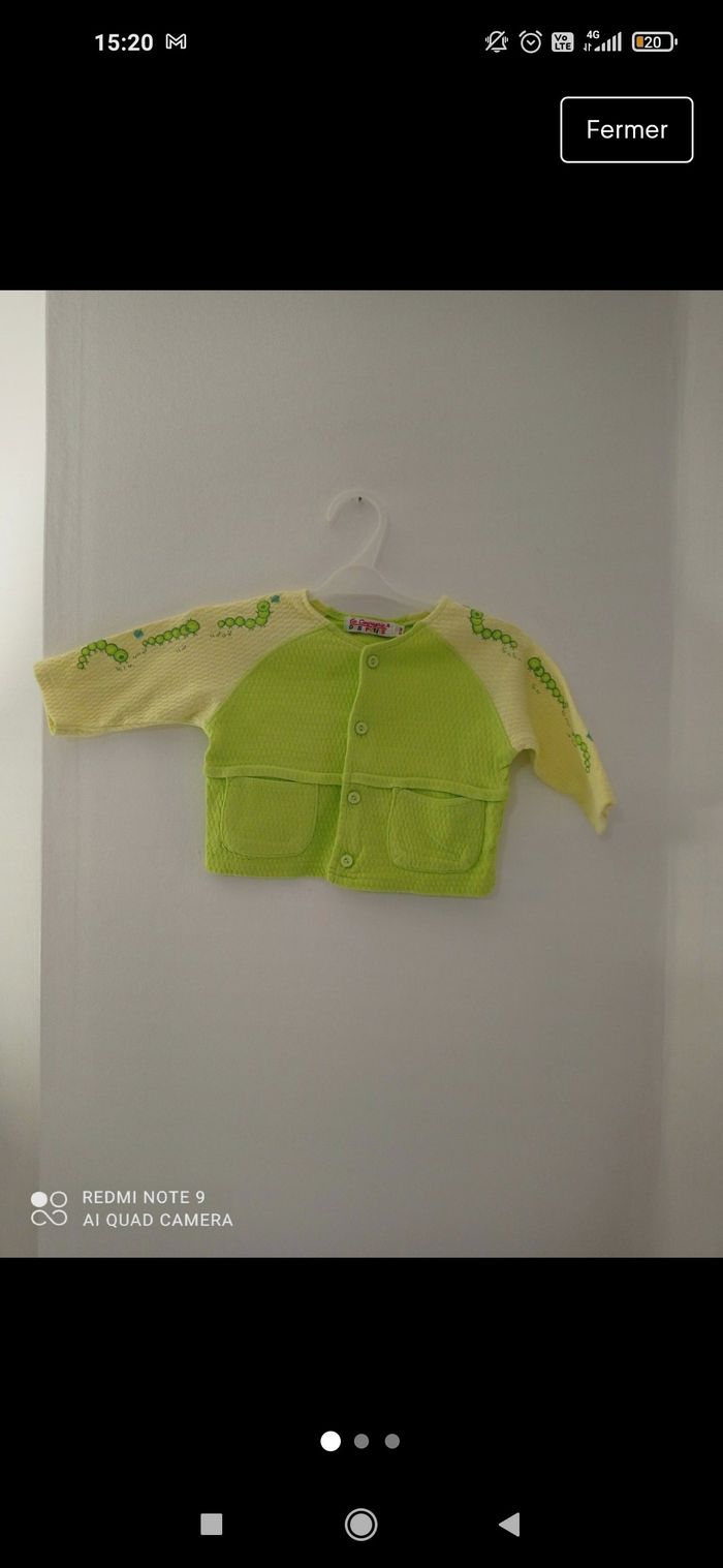 Gilet la compagnie des petits 6 mois