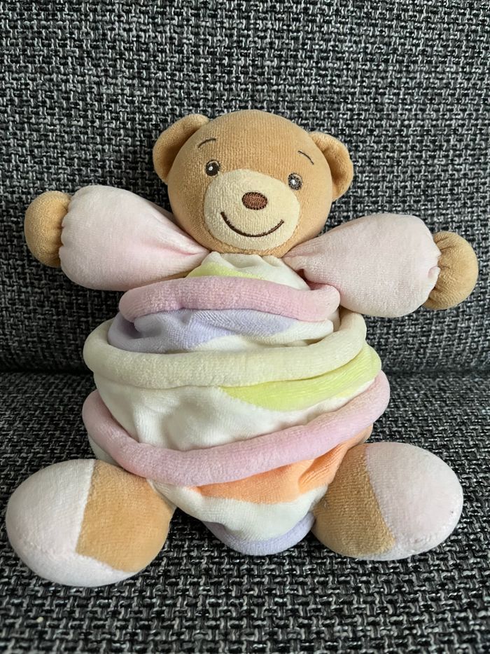 Peluche Kaloo boule effet guimauve - photo numéro 2