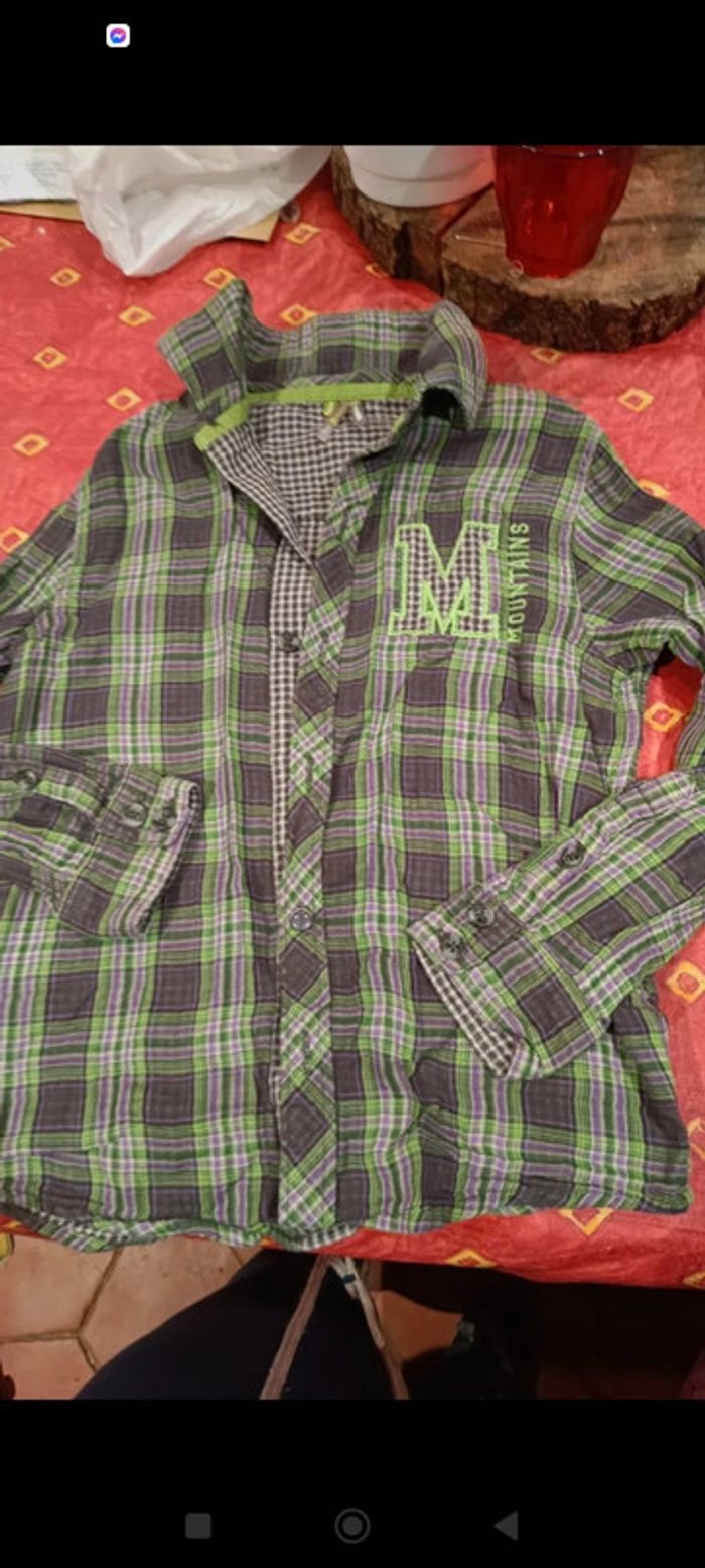 Chemise ML 8 ans