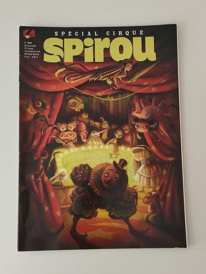Num 3805 Magazine BD Spirou du 16-03-2011 - photo numéro 2