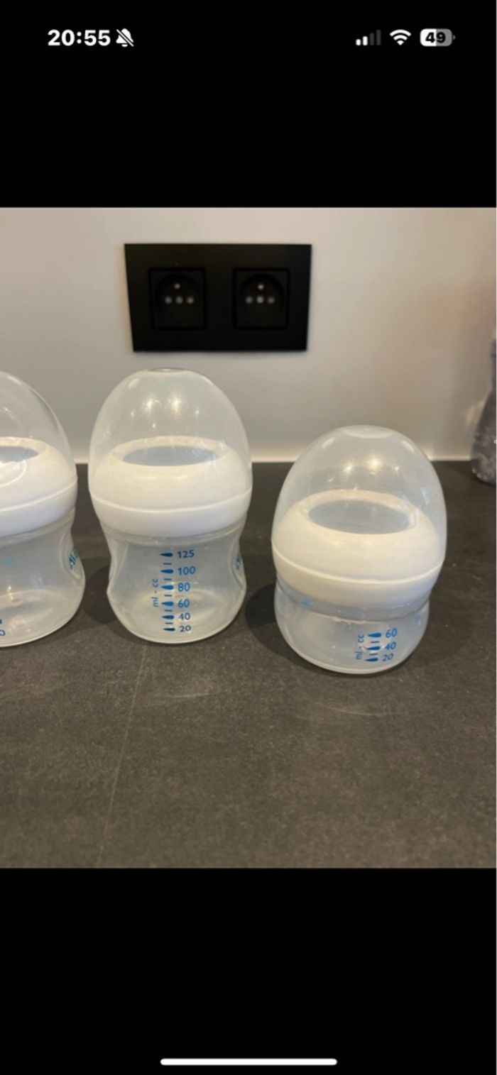 Lot de 4 biberons sans tétines - photo numéro 4