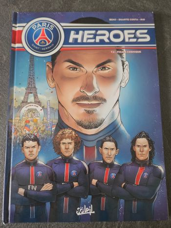 Bande dessinée paris Saint germain academy tome 3