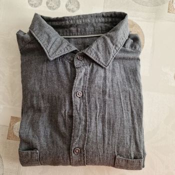 chemise grise pour homme