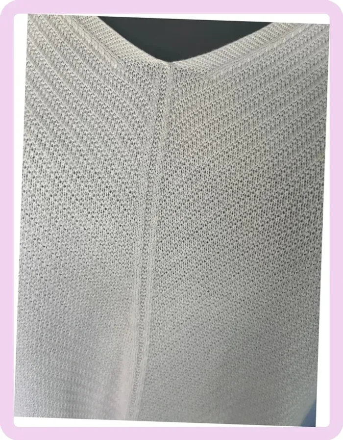 T-shirt blanc épais Comptoir des Cotonniers – Taille L – 100 % Coton - photo numéro 2