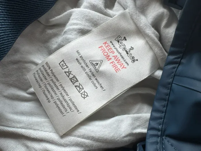 Ensemble 3 pièces veste imperméable + polaire + salopette bleu marine/rose - Taille 2/3 Ans - photo numéro 17