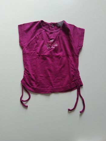 tee shirt manches courtes Kimbaloo fille 6 mois