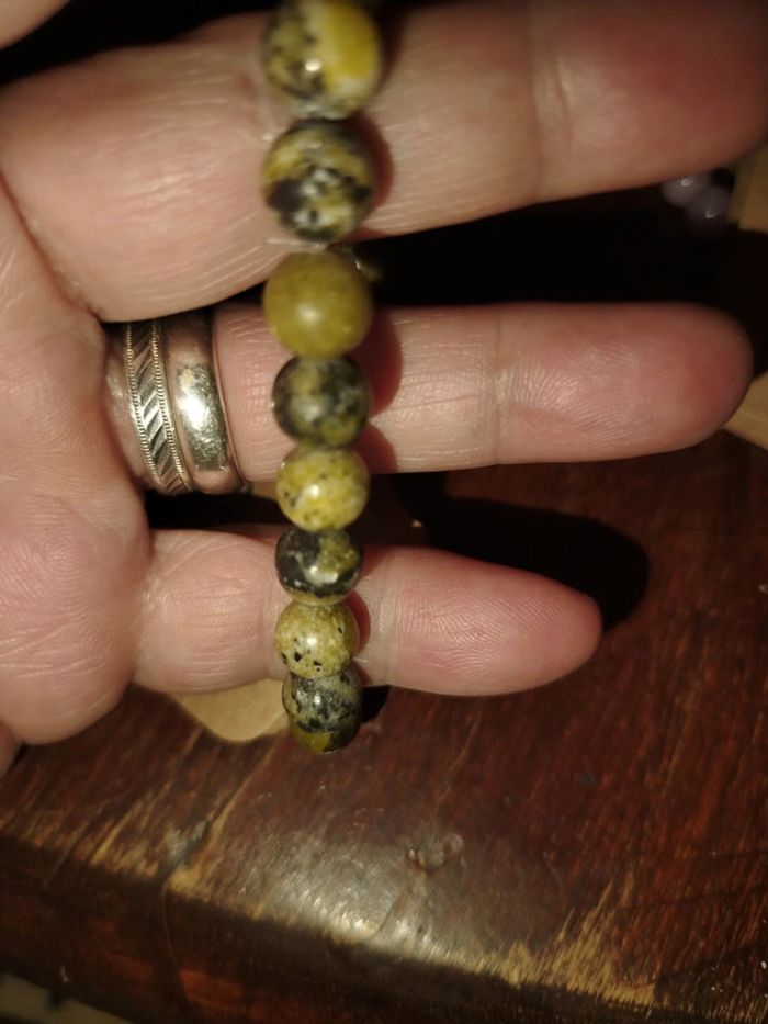 Bracelet jade néphrite 8 mm - photo numéro 5