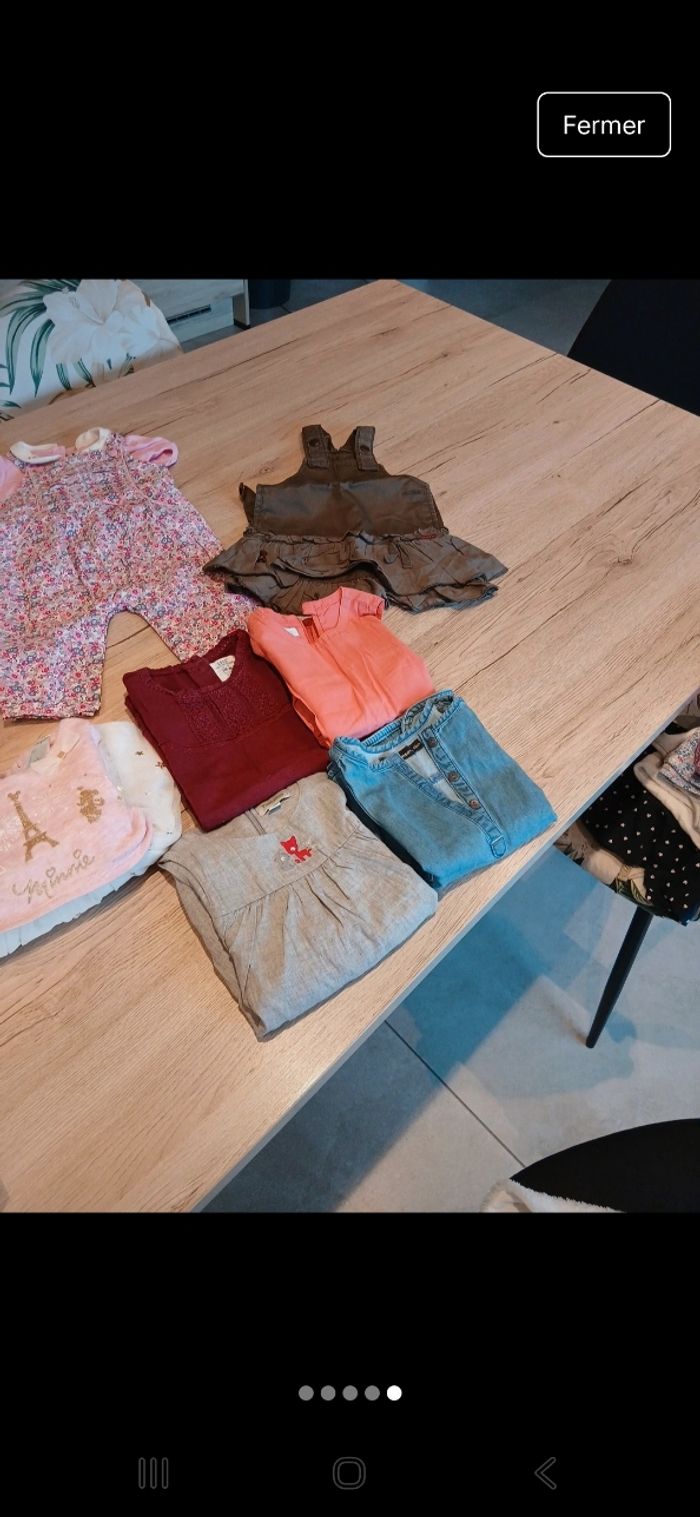 Lot vêtements fille 6 mois - photo numéro 5