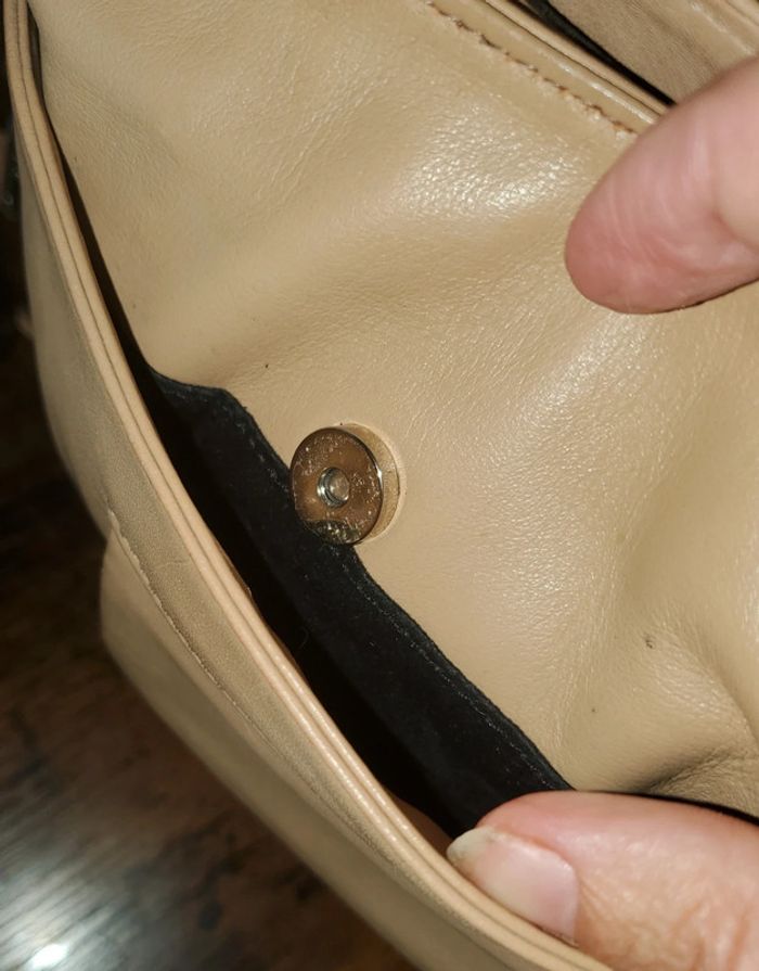 Sac à bandoulière cuir Tula Vintage . - photo numéro 4