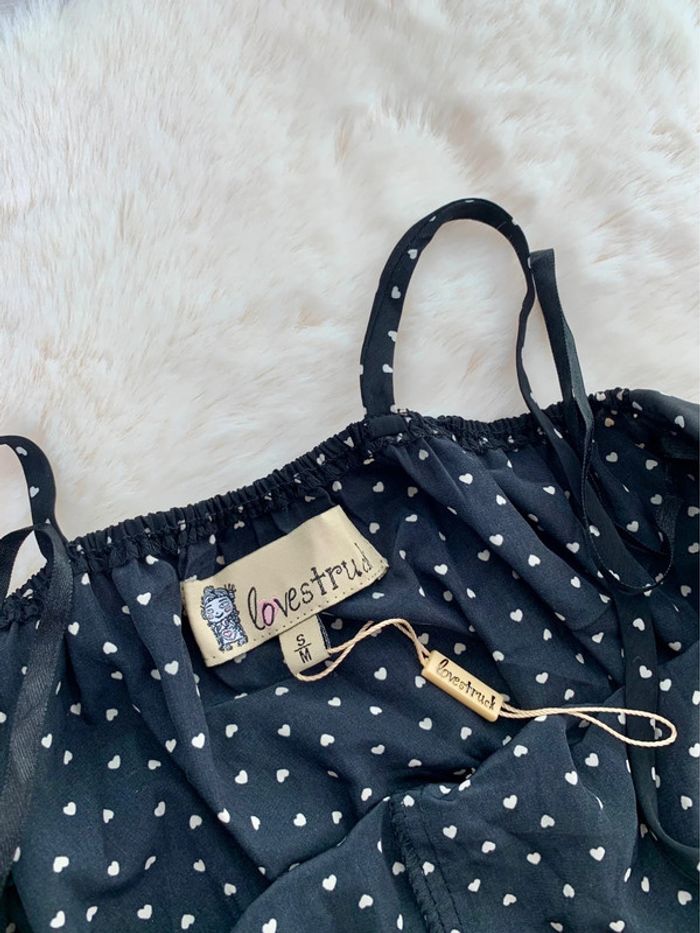 Mini robe imprimée petit coeur - photo numéro 3