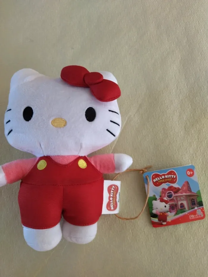 Peluche originale Hello Kitty. Neuve