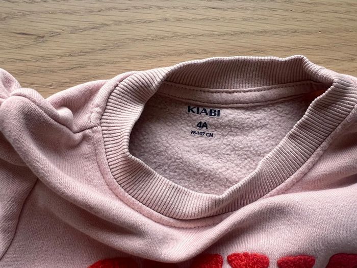 sweat rose Kiabi - photo numéro 3