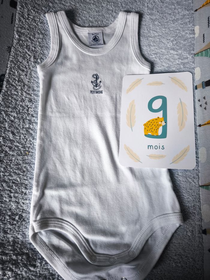 Lot de 3 bodys Petit Bateau - photo numéro 4