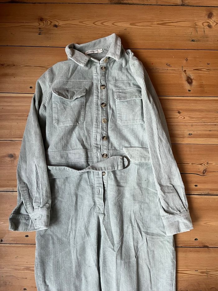 Combinaison velours côtelé