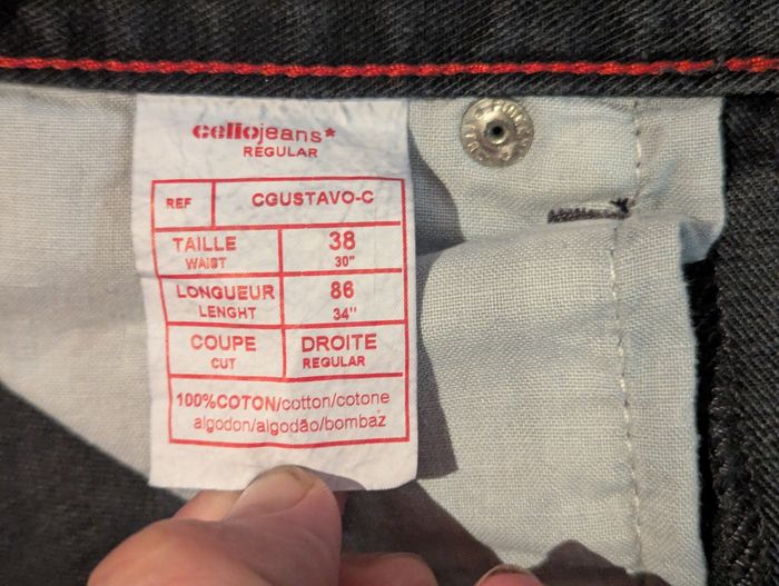 Jean H noir T38 CELIOJEAN regular - photo numéro 5