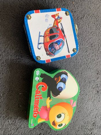 Puzzle Calimero + valise de 4 puzzles offerte