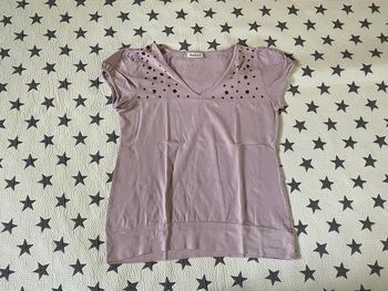 T-shirt à manches courtes Lilas