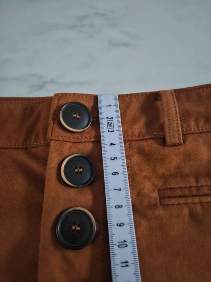 Zara mini jupe en daim XS - photo numéro 8