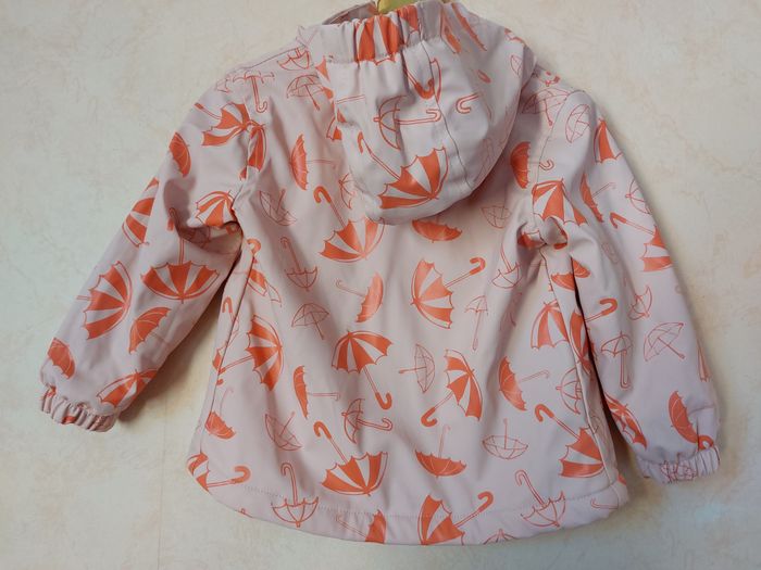 Manteau parka enfant Zeeman motif parapluies 24 mois - photo numéro 6