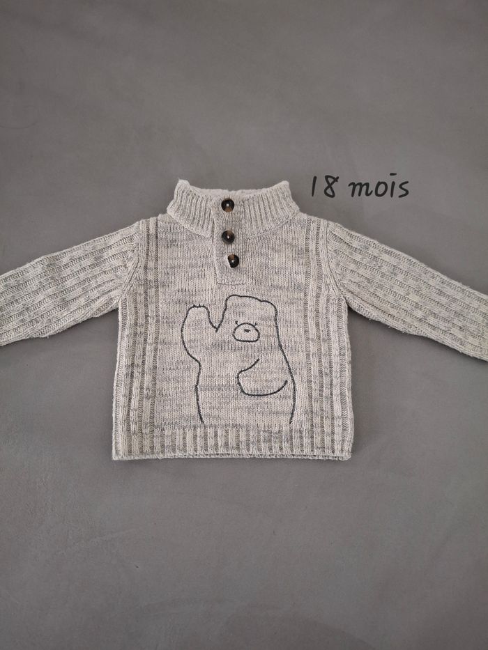 Pull hiver 18M