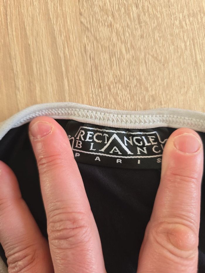 Maillot Taille unique "Rectangle blanc Paris" - photo numéro 3