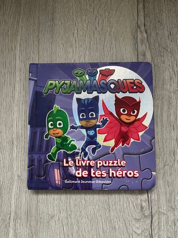 Livre puzzle Pyjamasques – Héros et puzzles intégrés 🦸‍♂️📚