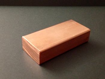 Lingot 250g cuivre pur .999 certifié 