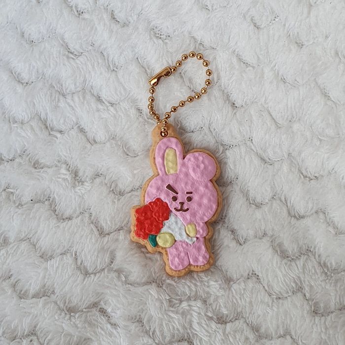 Porte clé strap charm cookie jungkook bt21 bts south korea japon gasha