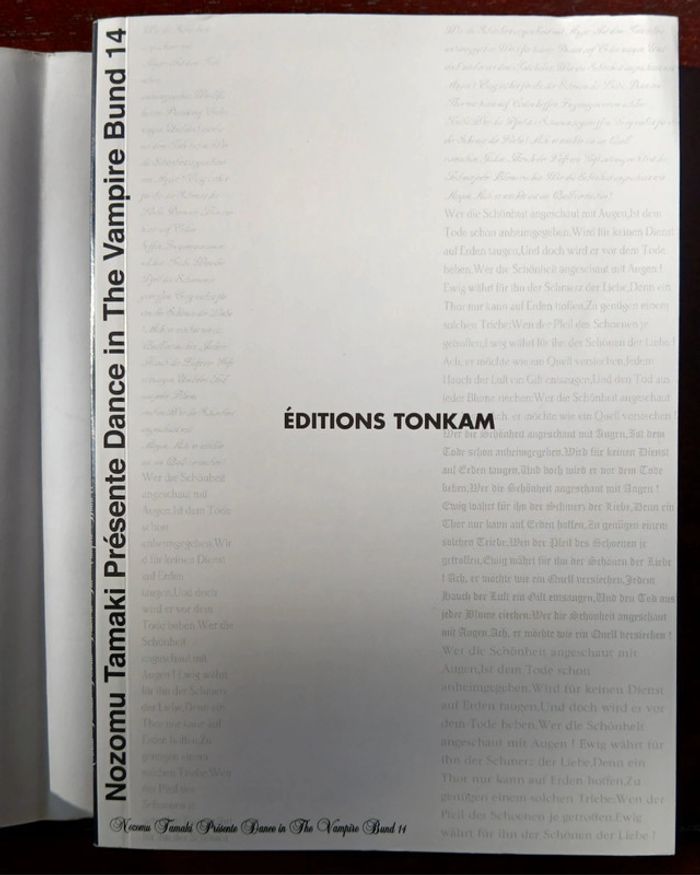 Dance in the Vampire Bund Tome 14 Tonkam Français 🇨🇵 - photo numéro 5