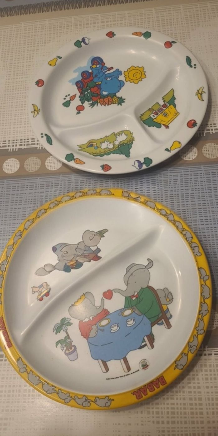 Lot vaisselle enfant - photo numéro 2