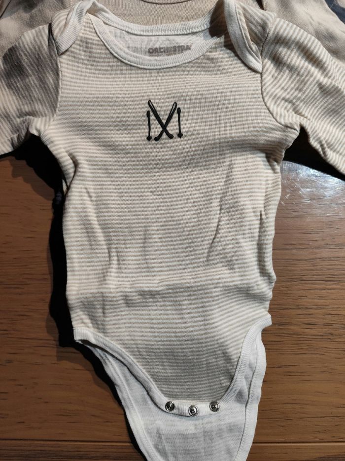 Lot de 7 bodies manches longues - photo numéro 2