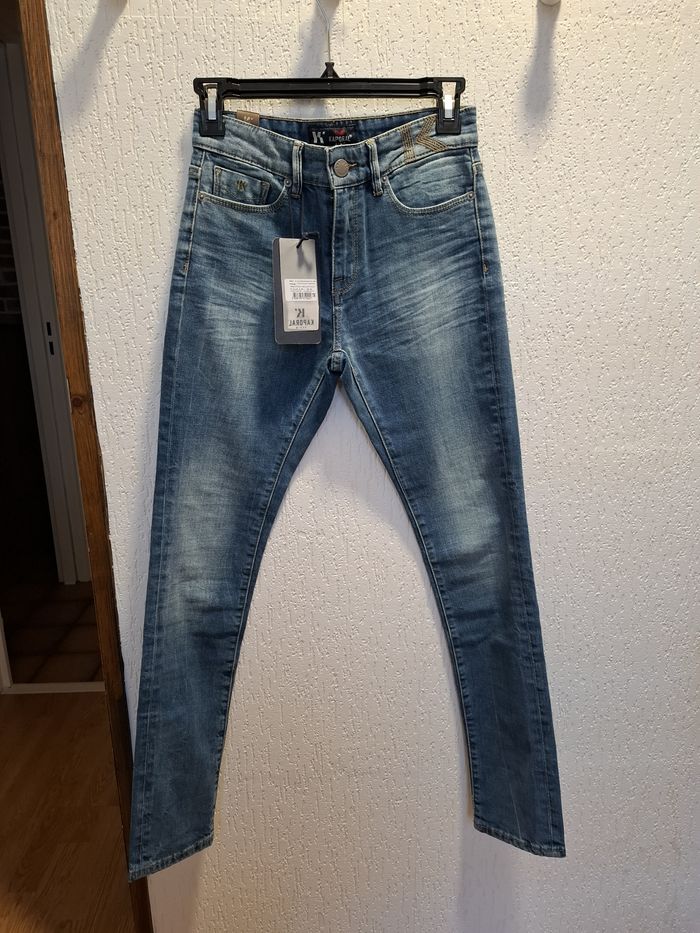 Beau jean Kaporal femme slim standard 34 cobalt neuf et étiqueté