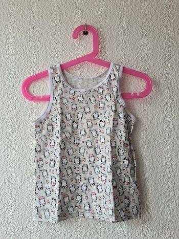 débardeur gris chat Primark