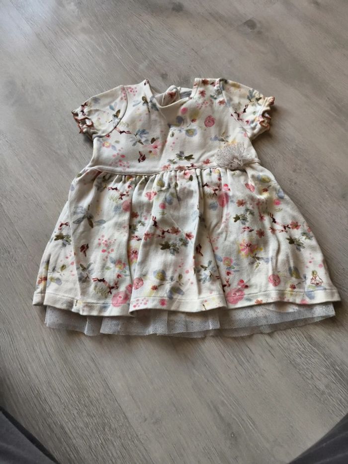 Robe petit bateau manche courte