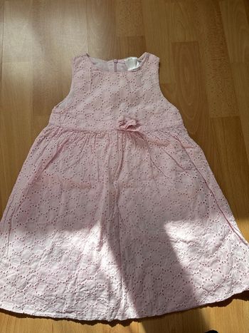 Robe rose 24 mois