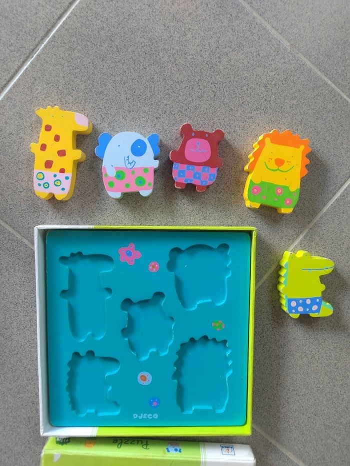 Puzzle à encastrement Djeco - photo numéro 3